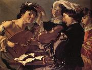 BABUREN, Dirck van The Concert oil painting